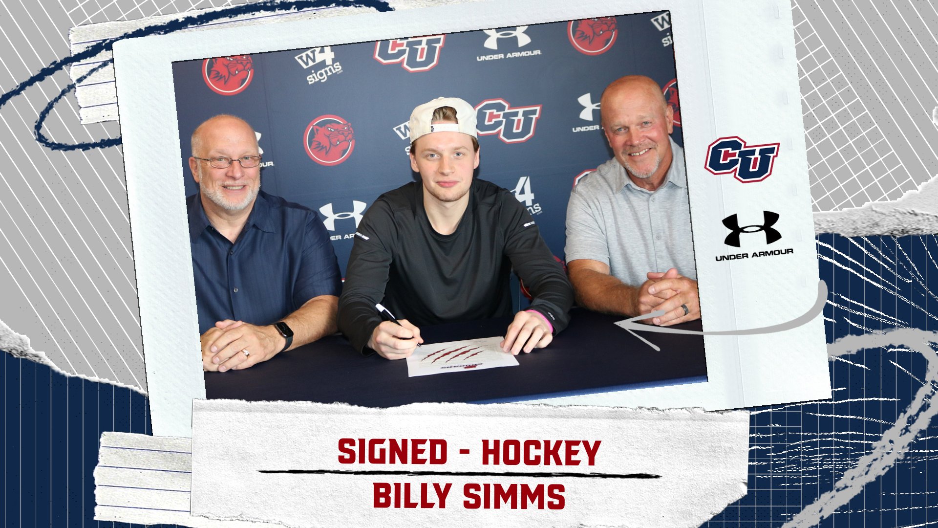 Hockey Inks Simms for 23-24 Season